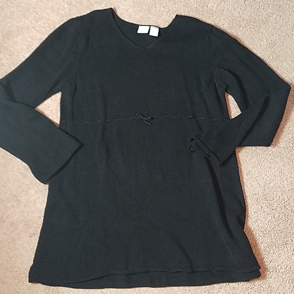 In due time maternity black sweater size xl